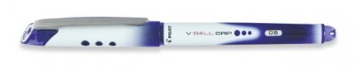 Роллер PILOT BLN-VBG5 резин. манжет жидкие чернила синий 0,3мм