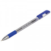 Ручка шариковая BRAUBERG Max-Oil, игольчатый узел 0,7 мм, линия 0,35 мм, синяя, 141701