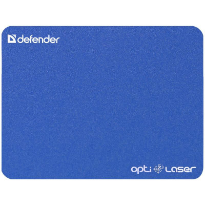 Коврик д/мыши Defender Silver opti-lasern 220х180х0.4 мм цвет в ассорт.
