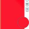 Папка на 10 вкладышей Бюрократ А4 пластик 0,6мм красный
