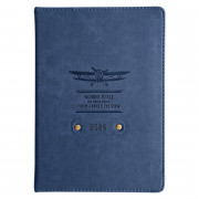 Ежедневник датированный 2024, Infolio, 140х200, 352 стр.Airplane I1333/blue