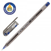 Ручка шариковая PENSAN My-Tech, синяя масляная, игольчатый узел 0,7 мм, линия письма 0,35