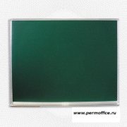 Доска д/информации меловая магн.93*150 зеленая алюм.рама Россия-Корея
