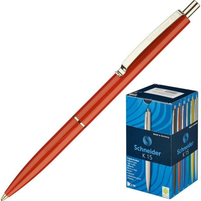 Ручка шариковая SCHNEIDER K15 красная/синий ст. 0,5мм Германия