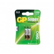 Элементы питания батарейка GP Super AAA/LR03/24A алкалин. бл/2