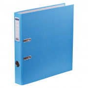 Пaпкa-регистратор OfficeSpace 50мм, бумвинил, с карманом на корешке, голубая