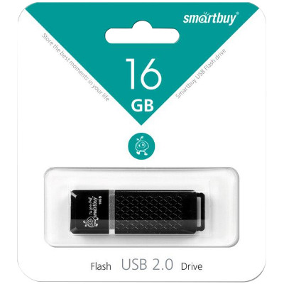 Флэш-память Smart Buy USB Flash 16GB Quartz черный