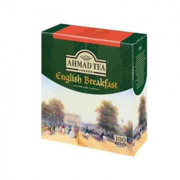 Чай Ahmad English Breakfast черн .100 пак / уп ,600-012