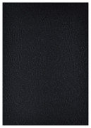 Обложки для переплета картонные  черные, кожа, А4, 230г/м2, 100шт/уп