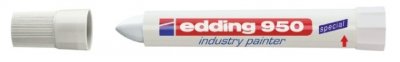 Маркер для промышленной графики EDDING E-950/49 белый 10мм Германия