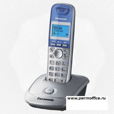 Телефон PANASONIC KX-TG2511RUS(серебр. металлик),АОН.гр.связь