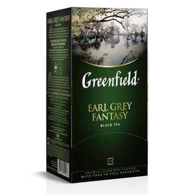 Чай Greenfield Earl Grey Fantasy черн.фольгир. 25 пак/уп 0427-15