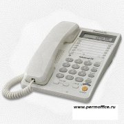 Телефон PANASONIC KX-TS2365RU SP-PHONE, 30 ном.пам. бел.