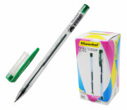 Ручка гелевая  Silwerhof Laconic зеленый, d=0.7мм , линия 0.5мм