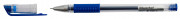 Ручка гелевая  Silwerhof Max синий, d=0.5мм , линия 0.3мм