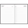 Ежедневник недатированный, A5, 160л., балакрон, OfficeSpace "Ariane", синий
