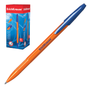 Ручка шариковая ERICH KRAUSE R-301 корпус orange, 0,7 мм, синяя
