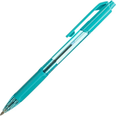 Ручка шариковая Deli X-tream EQ02330 синяя автом. 0,7мм, манжета