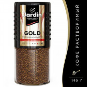 Кофе Jardin Gold 190 г, стеклянная банка, сублимированный