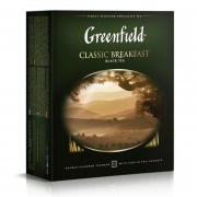 Чай GREENFIELD Classic Breakfast черный 100 пакетиков