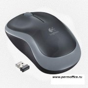 Мышь компьютерная Logitech Wireless Mouse M185  Grey-Black*910-002238