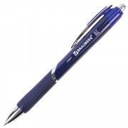 Ручка шариковая автомат. BRAUBERG Dash синяя, пишущий узел 0,7 мм, линия письма 0,35 мм