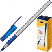 Ручка шариковая неавтоматическая масляная BIC Round Stic Exact синяя (толщина линии 0.35 мм)