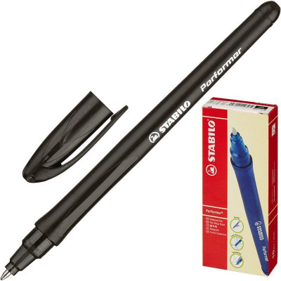 Ручка шариковая STABILO Perfomer 898/46 черный 0,38мм Германия