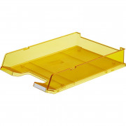 Лоток горизонтальный HAN с инд.окном прозрачно-желтый арт.HA1020/25, C2