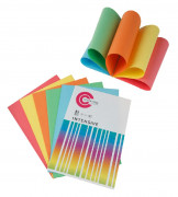 Бумага цветная ColorCode А4 (5цв.*20л микс интенсив) (80 г/кв.м, 100 листов)
