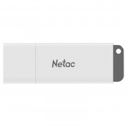 Флеш-диск 32GB NETAC U185, USB 2.0, белый, NT03U185N-032G-20WH