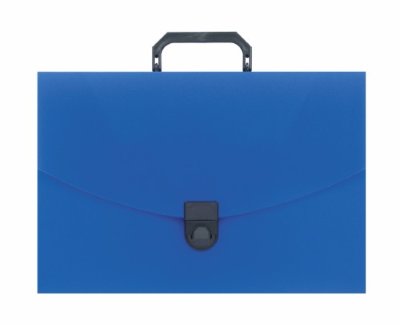 Папка портфель пласт. ATTACHE A4/06 30мм синий