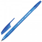 Ручка шариковая BRAUBERG X-333, синяяя, корпус тонированный, узел 0,7 мм, линия письма 0,35