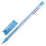 Ручка шариковая BRAUBERG Cell, синяяя масляная, корпус ассорти, узел 0,6 мм, линия письма 0,3