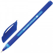 Ручка шариковая BRAUBERG "Extra Glide Soft Blue", СИНЯЯ, масляная, узел 0,7 мм, линия письма 0,35 мм