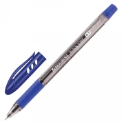 Ручка шариковая BRAUBERG "Extra Glide Soft Blue", СИНЯЯ, масляная, узел 0,7 мм, линия письма 0,35 мм 1