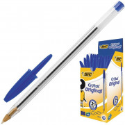 Ручка шариковая BIC Cristal 8373601 синий 0,4мм Франция