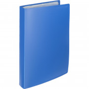 Папка 100 вкладышей на 100 файлов Attache Economy Элементари А4 40 мм синяя, 0.8 мм